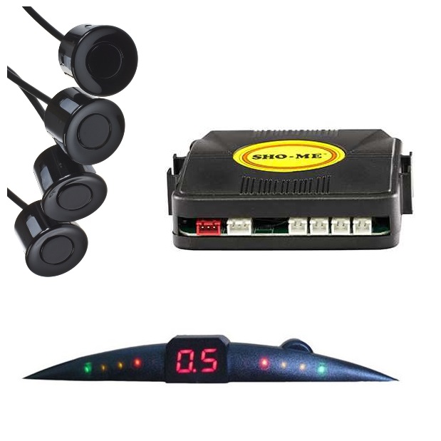 Парковочный радар Sho-Me Y-2622 черный
