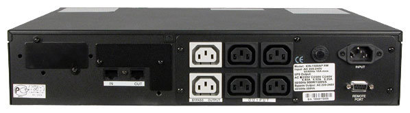 Источник бесперебойного питания Powercom King Pro RM LCD RM (KIN-1200AP)