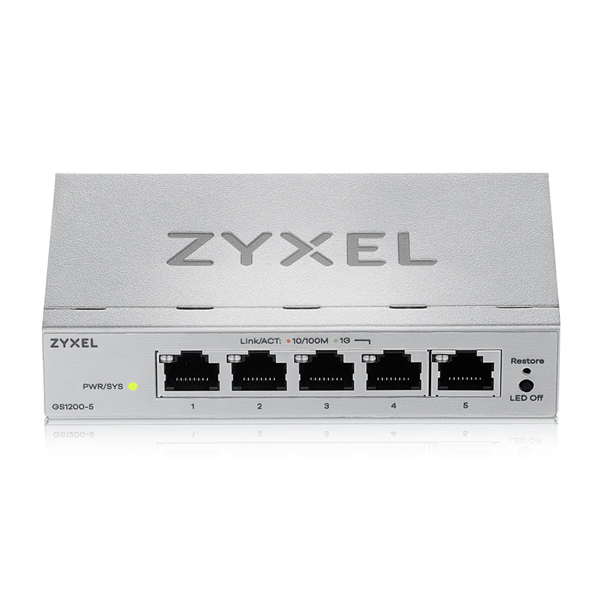 Коммутатор Zyxel GS1200-5V3-EU0101F