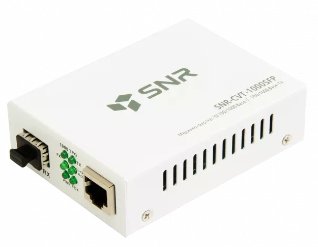 Медиаконвертер SNR SNR-CVT-1000SFP