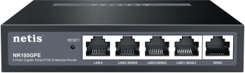 Маршрутизатор Netis NR105GPE черный