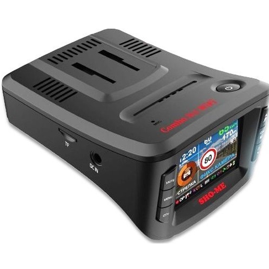 Видеорегистратор-радар детектор Sho-Me Combo №1 WiFi GPS ГЛОНАСС