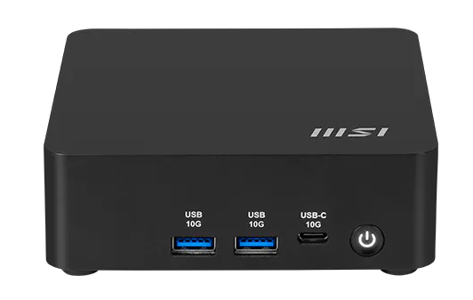Компьютер MSI Cubi NUC AI 1UMG-043XRU черный (9S6-B20911-043)