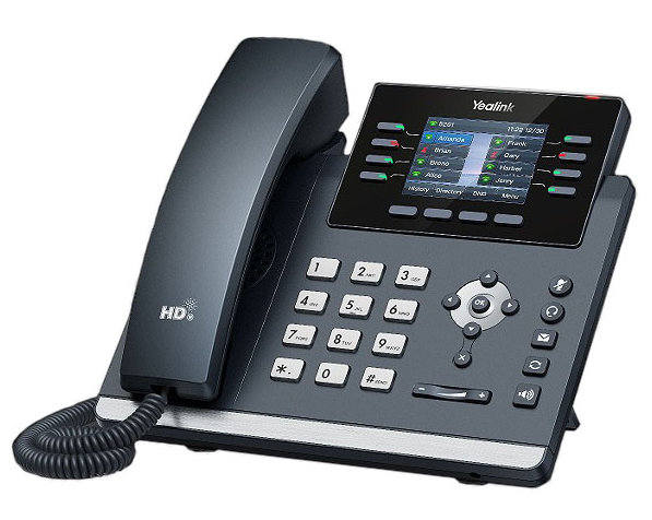 IP-телефон Yealink SIP-T44W черный