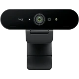 Веб-камера Logitech Brio черный (960-001725)