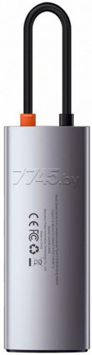 USB-хаб Baseus Metal Gleam Gray (CAHUB-CX0G)