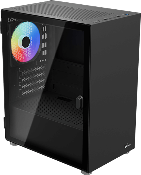 Корпус Aerocool CS-111 без БП Black (CS-111-G-BK-V1) Корпус Aerocool CS-111 без БП Black (CS-111-G-BK-V1)