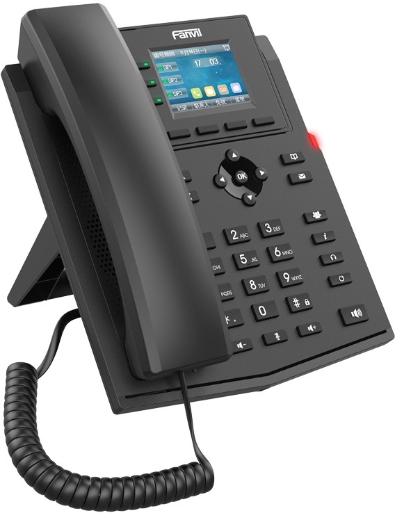 IP-телефон Fanvil X303-2 Wire черный