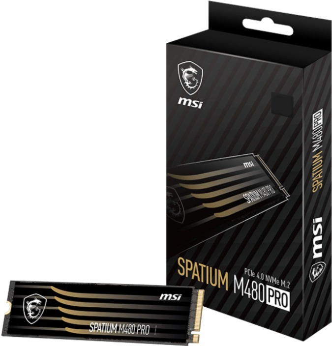 SSD диск MSI Spatium M480 Pro 2TB (S78-440Q600-P83)