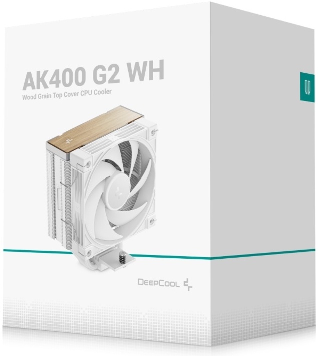 Кулер для процессора DeepCool AK400 G2 WH белый (R-AK400G2-WHNNMN-GJD) + термопаста Deepcool Z5 (DP-TIM-Z5-2)
