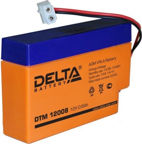 Аккумулятор для ИБП Delta DTM 12008