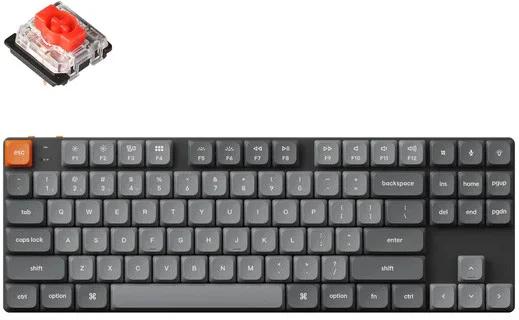 Клавиатура Keychron K1 Max RGB Gateron Low Profile Red 2.0 (K1M-H1-RU)