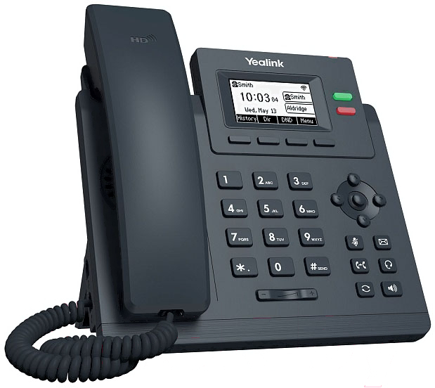 IP-телефон Yealink SIP-T31W черный