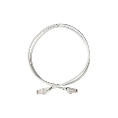 Патч-корд ITK PC01-C5EFL-1M серый