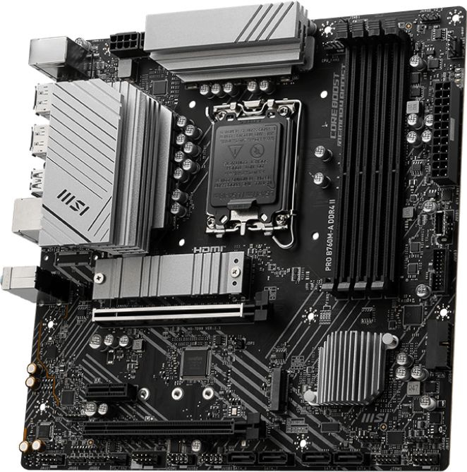 Материнская плата MSI Pro B760M-A DDR4 II
