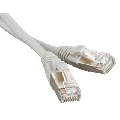 Патч-корд Hyperline PC-LPM-STP-RJ45-RJ45-C6-2M-LSZH-GY