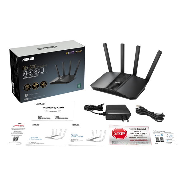 Роутер ASUS RT-BE82U Black
