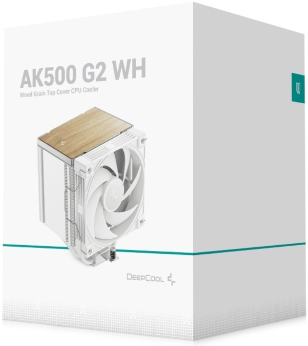 Кулер для процессора DeepCool AK500 G2 WH белый (R-AK500G2-WHNNMN-GJD) + термопаста Deepcool Z5 (DP-TIM-Z5-2)