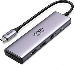 Док-станция Ugreen CM511-60383 Space Gray (60383)
