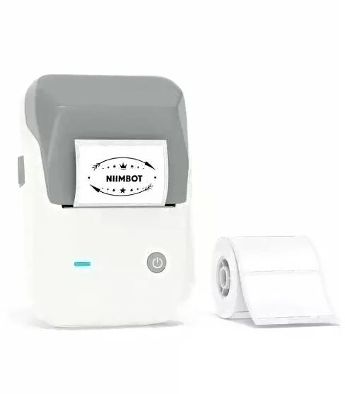 Термопринтер Niimbot B1 серый (1746795)