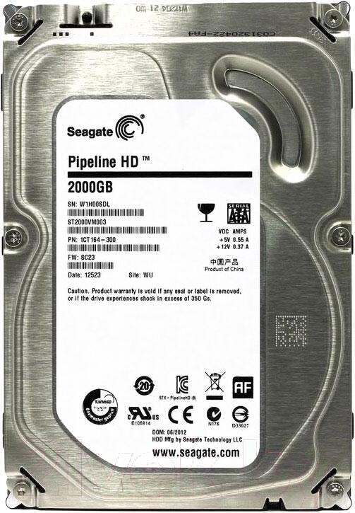 Жесткий диск Seagate/Securex REF 2TB ST2000VM003