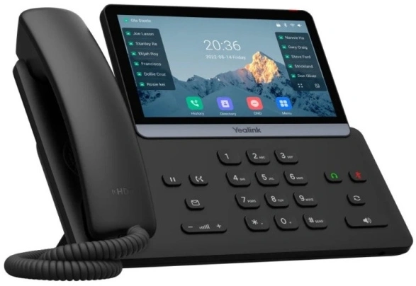IP-телефон Yealink SIP-T77U черный