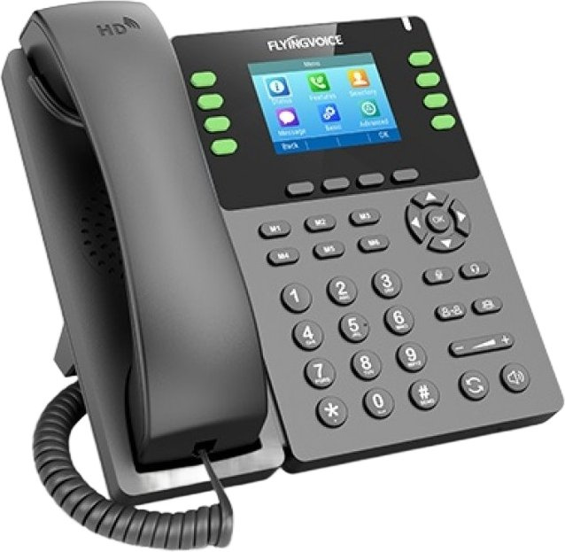 IP-телефон Flying Voice P23GW серый