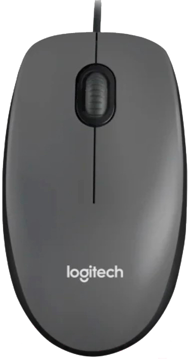 Мышь Logitech M100 Dark Grey (910-005006)