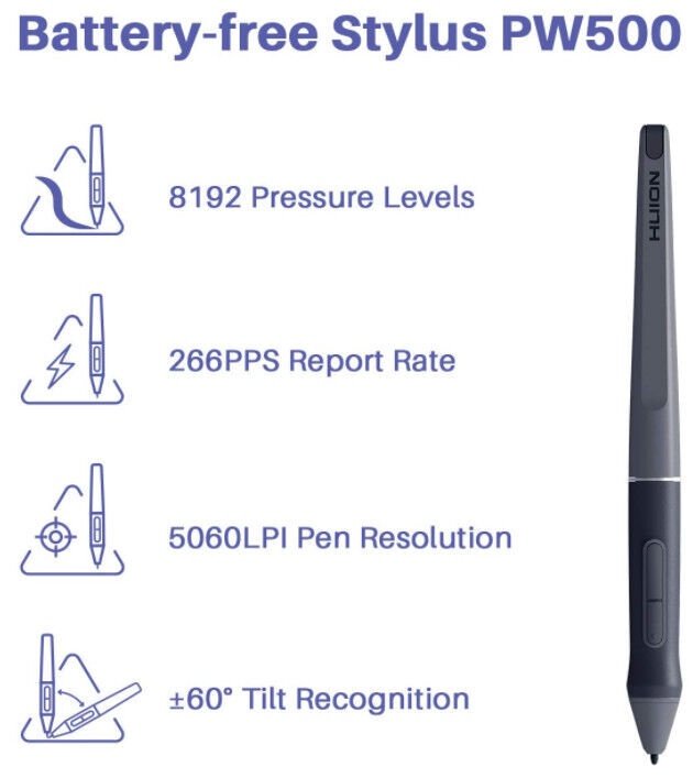Графический планшет Huion HS611