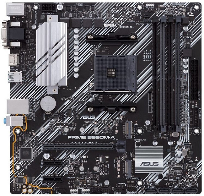 Материнская плата ASUS Prime B550M-A DDR4 Материнская плата ASUS Prime B550M-A DDR4
