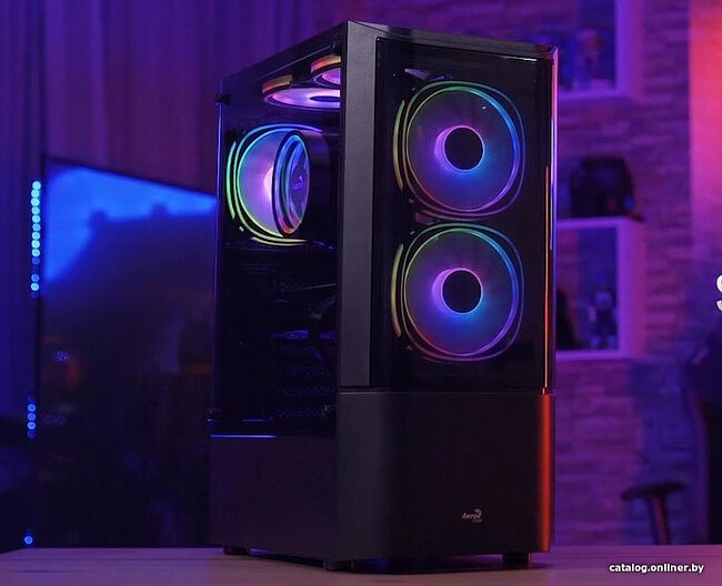 Корпус Aerocool Quantum-G-BK v2
