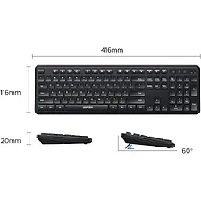 Клавиатура Ugreen Wireless Keyboard K331 Black (55654)
