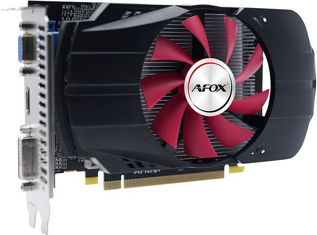 Видеокарта Afox Radeon R7 350 2GB GDDR5 (AFR7350-2048D5H4-V5)