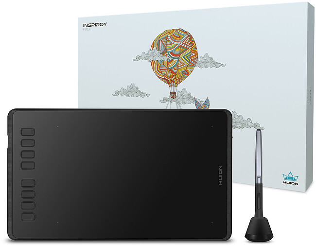 Графический планшет Huion Inspiroy черный (H950P)