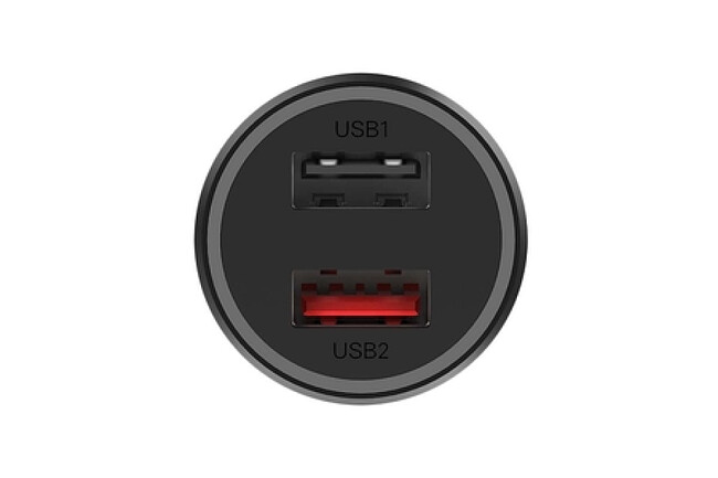 Автомобильное зарядное Xiaomi 37W Dual-Port СС06ZM (GDS4147GL)