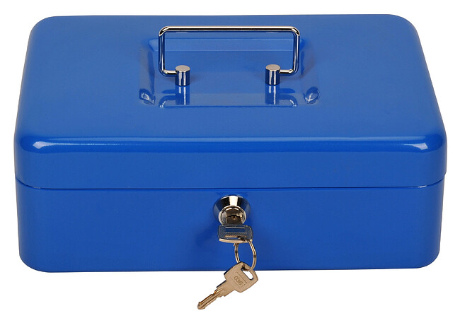 Ящик для денег Cactus CS-CB-003BL синий Ящик для денег Cactus CS-CB-003BL синий