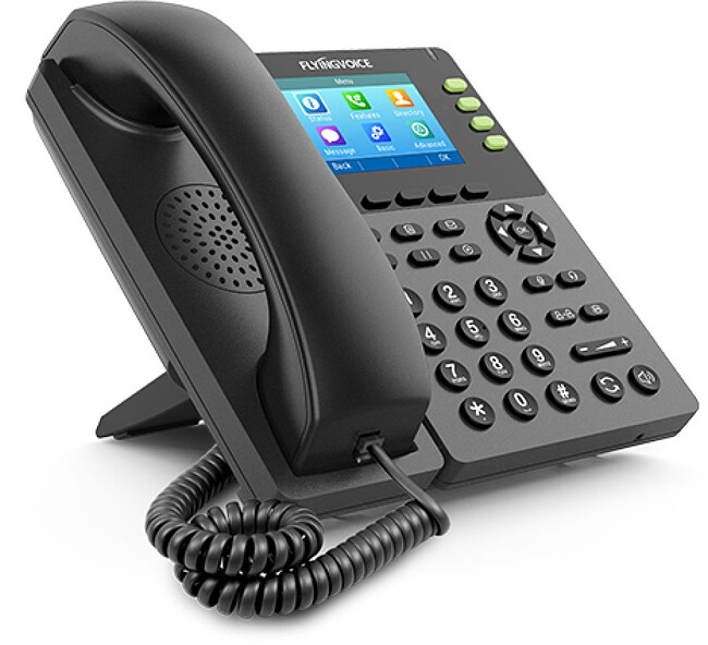 IP-телефон Flying voice FIP13G черный