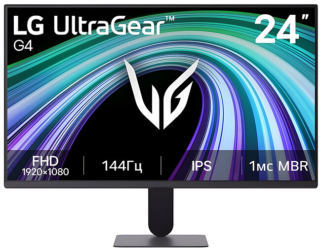 Монитор LG 24G411B-B черный