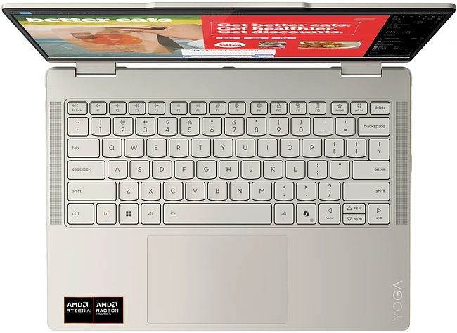 Ноутбук Lenovo Yoga 7 14AKP10 Beige (83JR0061RK)