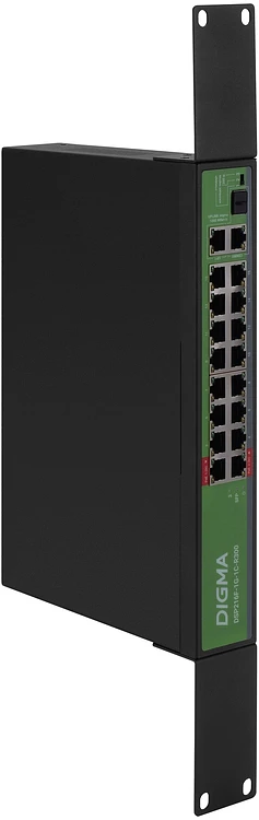 Коммутатор Digma DSP216F-1G-1C-R300