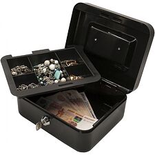 Ящик для денег Silwerhof 1873391 черный