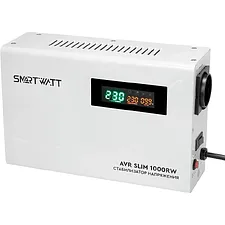 Стабилизатор напряжения Smartwatt AVR Slim 1000RW белый (4512020310001)