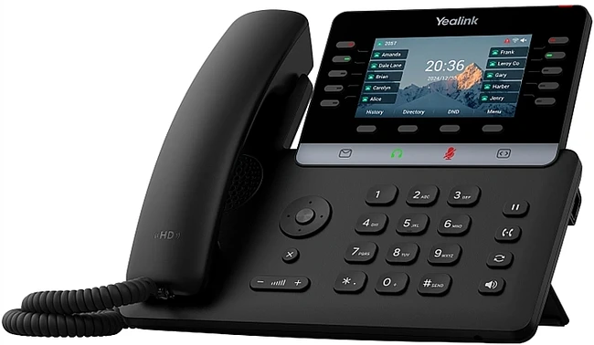 IP-телефон Yealink SIP-T74W черный