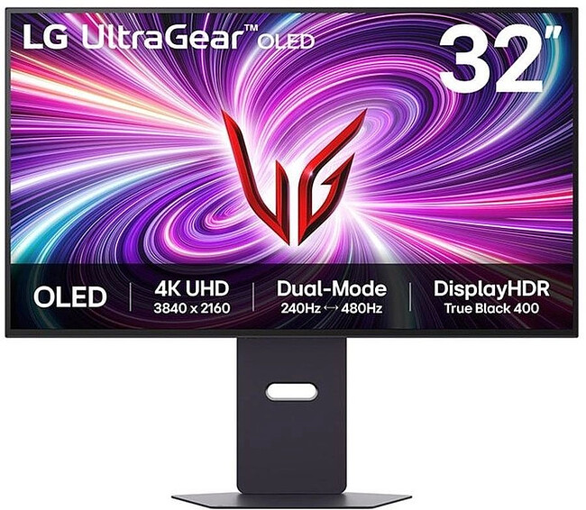 Монитор LG UltraGear 32GS95UV-B черный (32GS95UV-B.ARUZ)