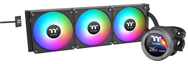 Система жидкостного охлаждения для процессора Thermaltake TH360 V2 Ultra EX ARGB Sync черный (CL-W415-PL12SW-A)