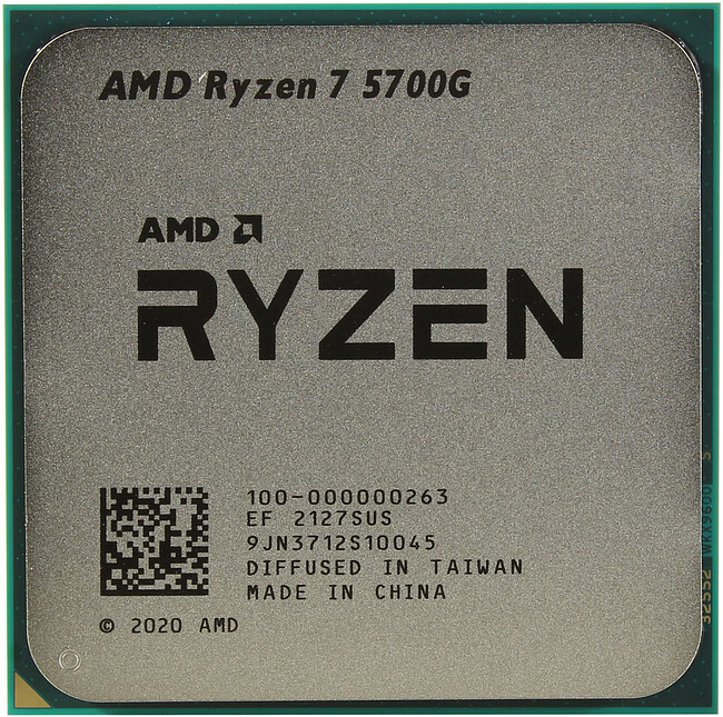 Процессор AMD Ryzen 7 5700G BOX