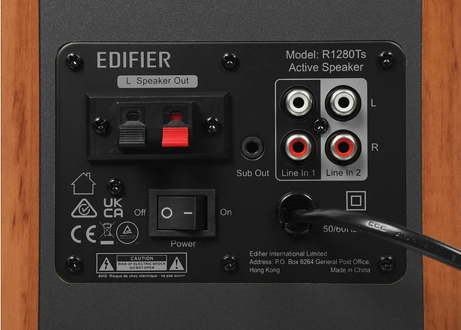 Акустика Edifier R1280Ts светлое дерево/черный