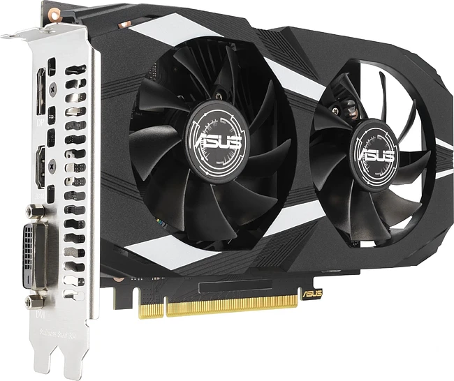 Видеокарта ASUS Dual GeForce RTX 3050 OC 6GB GDDR6 DUAL-RTX3050-O6G (90YV0K60-M0NA00)