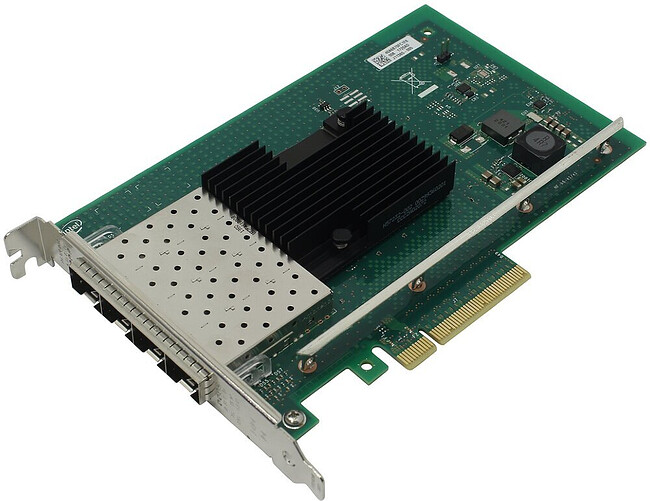 Сетевая карта Intel X710-DA4