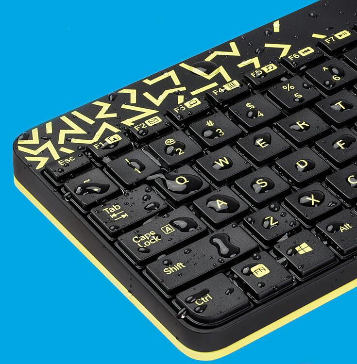 Набор периферии Logitech MK240 черный (920-008198)